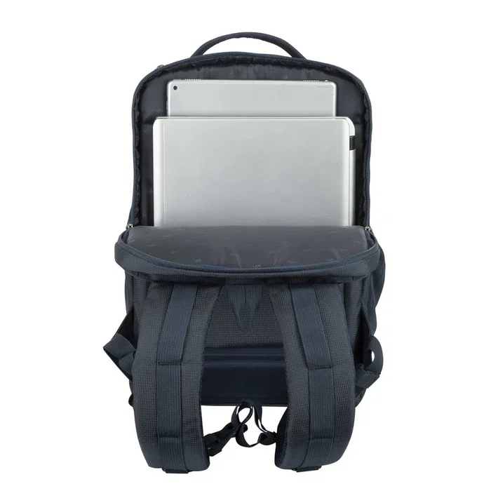 Rivacase 7861 Mochila para Portátil de 43,9 cm (17,3") Azul - Compartimento para Tableta, Resistente al Agua y Golpes, Poliéster