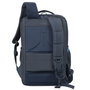Rivacase 7861 Mochila para Portátil de 43,9 cm (17,3") Azul - Compartimento para Tableta, Resistente al Agua y Golpes, Poliéster