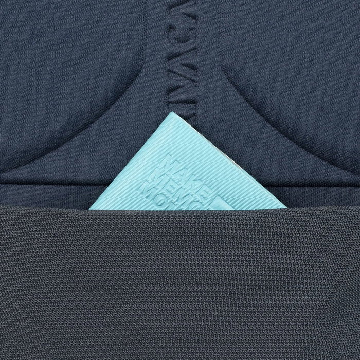 Rivacase 7861 Mochila para Portátil de 43,9 cm (17,3") Azul - Compartimento para Tableta, Resistente al Agua y Golpes, Poliéster