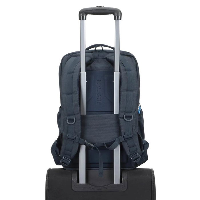 Rivacase Maletín para portátil 43,9 cm (17.3") Mochila Azul