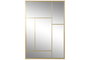 DKD Home Decor Espejo Loft Anxi 2024 Dorado 2 x 90 x 60 cm