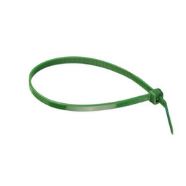 FIXTAC Brida Nylon Verde Index Bolsa 100unds Med.Brida 2.5-100mm