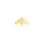 Secrecy Piercing BEE Gold con Diamante y Baño de Oro de 18k