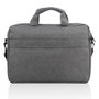 Lenovo T210 Maletín Toploader Casual para Portátil de 39,6 cm (15.6") Gris con Tirante para Hombro - Ligero 465 g, Resistente al Polvo y Rayones