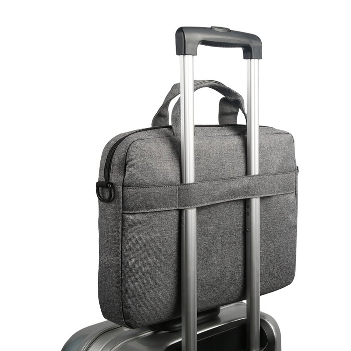 Lenovo T210 Maletín Toploader Casual para Portátil de 39,6 cm (15.6") Gris con Tirante para Hombro - Ligero 465 g, Resistente al Polvo y Rayones