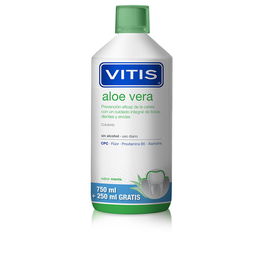 Vitis ALOE VERA colutorio 1000 ml Enjuague Bucal Anticarie Aloe Vera