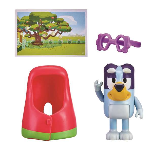 Moose Figura Básica de Bluey 6 cm Moose Figura Básica de Bluey 6 cm