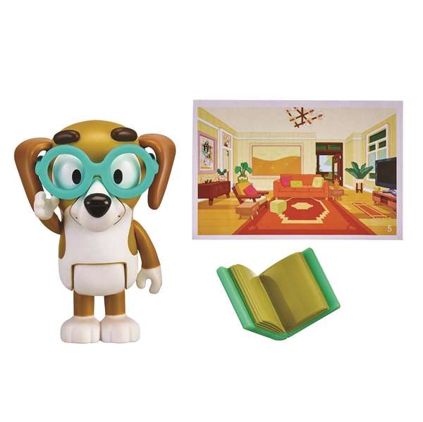 Moose Figura Básica de Bluey 6 cm Moose Figura Básica de Bluey 6 cm