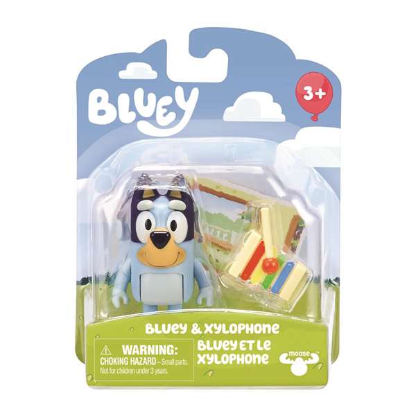 Moose Figura Básica de Bluey 6 cm Moose Figura Básica de Bluey 6 cm