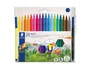 Staedtler Noris Club 326 Rotuladores de punta de fibra, colores surtidos, caja de 20 unidades