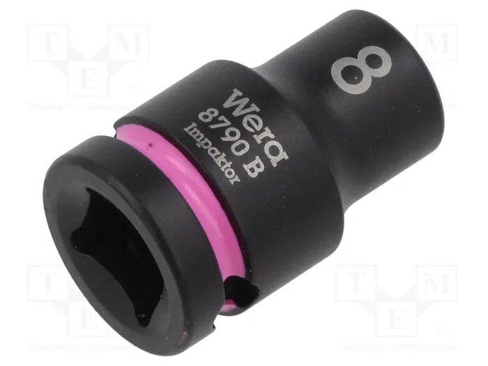 WERA Vaso de percusión IMPAKTOR HEX 8mm 3/8 pulgadas WERA Vaso de percusión IMPAKTOR HEX 8mm 3/8 pulgadas