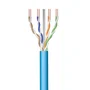 Ewent Cable de Red Ethernet Cat6a U/UTP IM1223 Azul 100 m