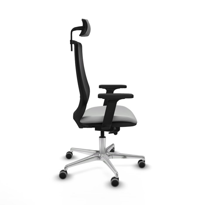 PIQUERAS Y CRESPO Silla de oficina Mardos con mecanismo Sincro/Traslack Gris claro y Negro PIQUERAS Y CRESPO Silla de oficina Mardos con mecanismo Sincro/Traslack Gris claro y Negro