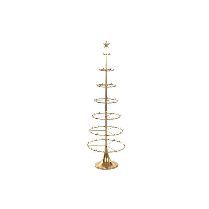 Árbol Navidad Moderna DKD Home Decor Dorado 40.5 x 133 x 40.5 cm