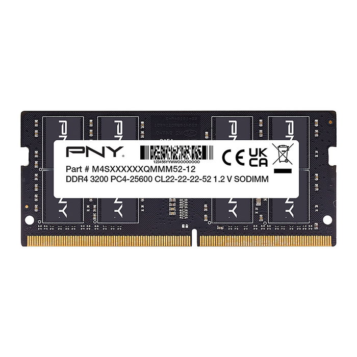 PNY Performance 16 GB DDR4 3200 MHz SODIMM PNY Performance 16 GB DDR4 3200 MHz SODIMM