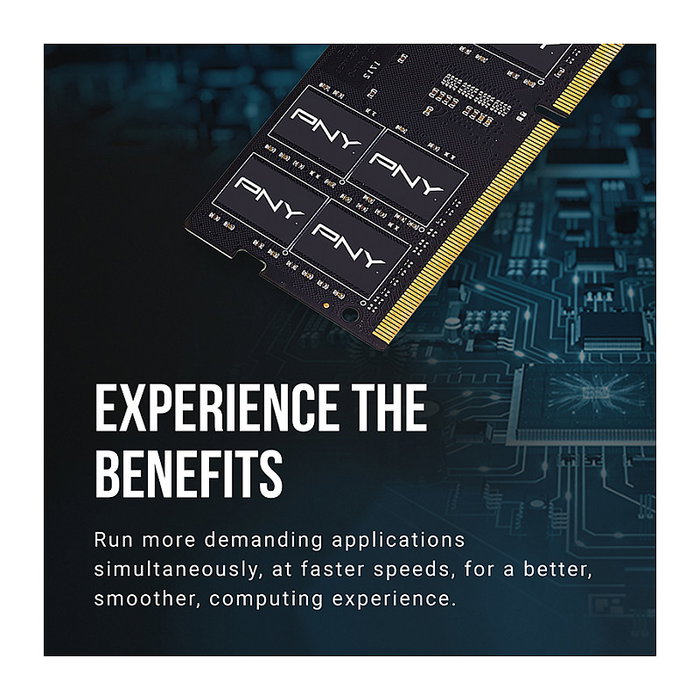 PNY Performance SODIMM DDR4 16 GB 3200 MHz Negro MN16GSD43200-SI