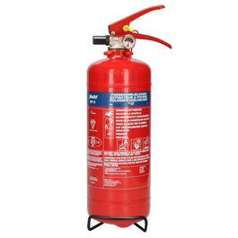 Alecto Extintor de Polvo BP-2 2 kg