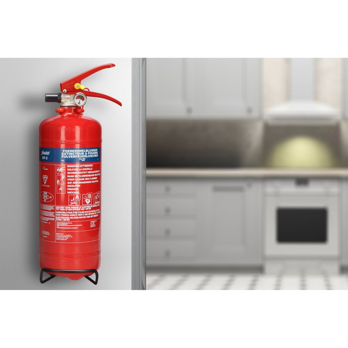 Alecto Extintor de Polvo BP-2 2 kg Alecto Extintor de Polvo BP-2 2 kg