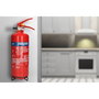 Alecto Extintor de Polvo BP-2 2 kg
