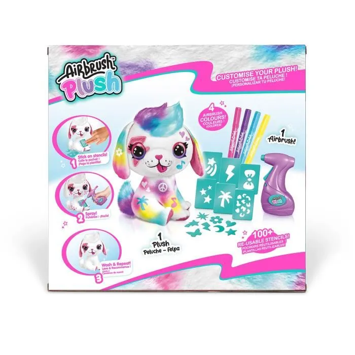 Puppy de felpa para personalizar - Spray art