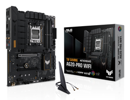 ASUS TUF GAMING A620-PRO WiFi Placa Base ATX AMD A620 Socket AM5 para AMD Ryzen 5000 y 7000 Series DDR5 con Wi-Fi 6