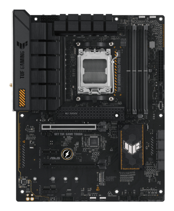 ASUS TUF GAMING A620-PRO WiFi Placa Base ATX AMD A620 Socket AM5 para AMD Ryzen 5000 y 7000 Series DDR5 con Wi-Fi 6