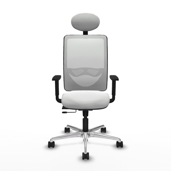 PIQUERAS Y CRESPO Silla de oficina Zulema Blanca con Mecanismo Sincro/Traslack PIQUERAS Y CRESPO Silla de oficina Zulema Blanca con Mecanismo Sincro/Traslack