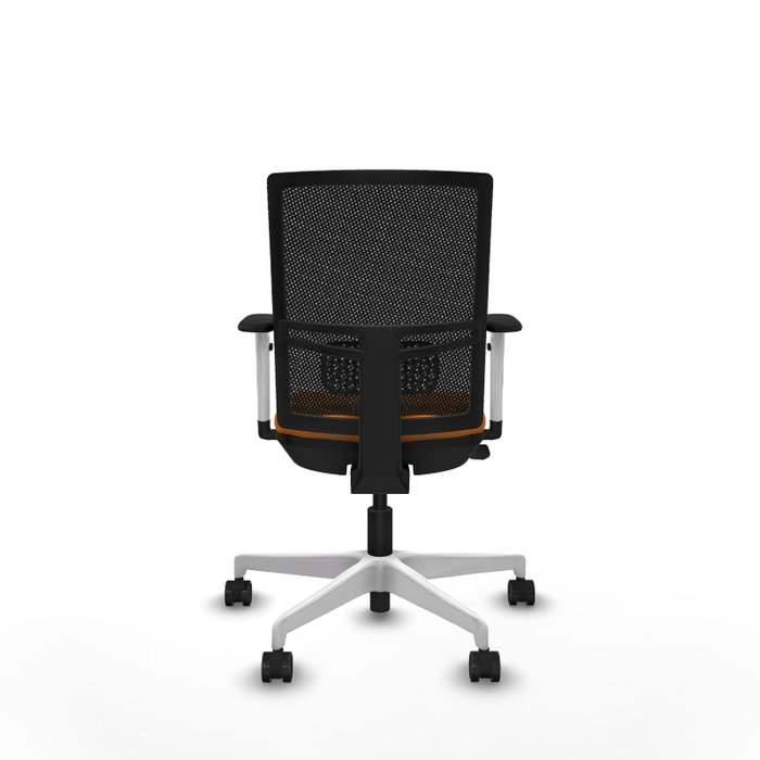 PIQUERAS Y CRESPO Silla de oficina Yunquera Naranja y Negro PIQUERAS Y CRESPO Silla de oficina Yunquera Naranja y Negro