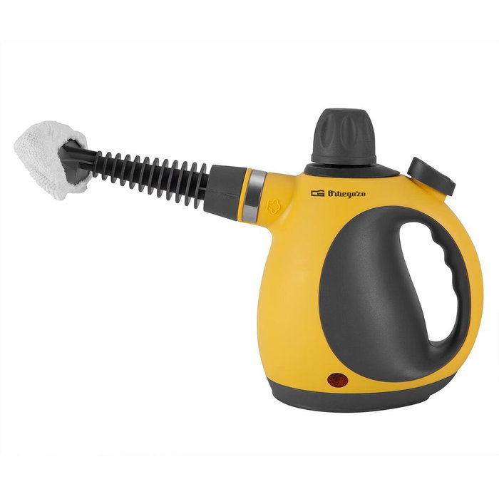 Orbegozo Vaporetino LV3580 Limpiador de Vapor Portátil, 1050W, Amarillo