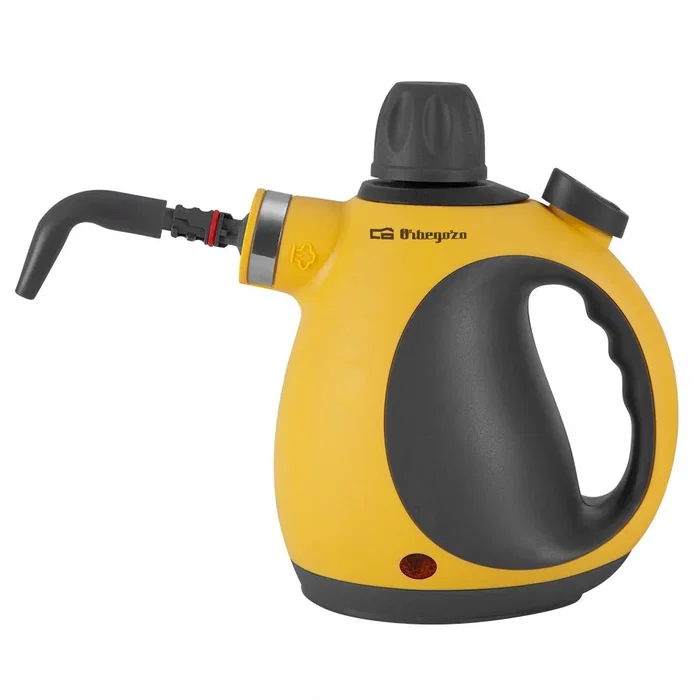Orbegozo LV3580 Limpiador a Vapor Portátil Vaporetino 1050W, Depósito 350ml, 9 Accesorios, Limpia y Desinfecta Suelos Duros, Alfombras y Cristales, Color Amarillo Orbegozo LV3580 Limpiador a Vapor Portátil Vaporetino 1050W, Depósito 350ml, 9 Accesorios, Limpia y Desinfecta Suelos Duros, Alfombras y Cristales, Color Amarillo