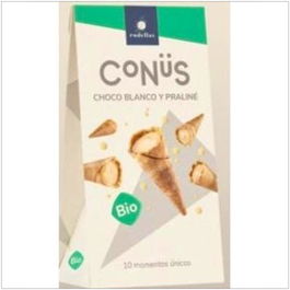 RODELLAS Conus Chocolate Blanco Y Praline 10Udsx70Gr. Bio