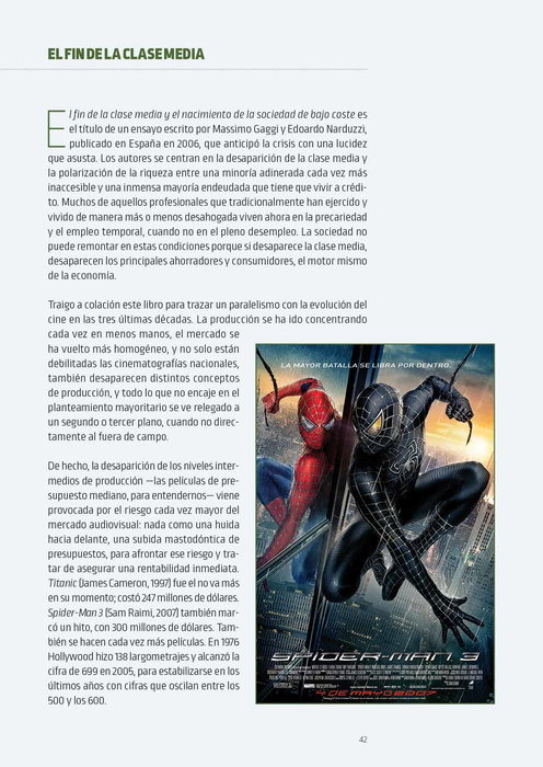 No Me Cuentes Peliculas.  Los Espectadores En La Era Digital