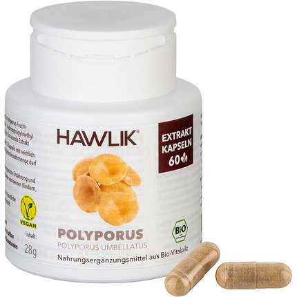 HAWLIK Políporo Umbelado extracto puro 60vcaps.