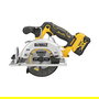 DeWALT Sierra Circular Inalámbrica 12V, Disco 14 cm 3600 RPM, Ajuste de Corte Biselado, Batería de Litio, DCS512P2-QW