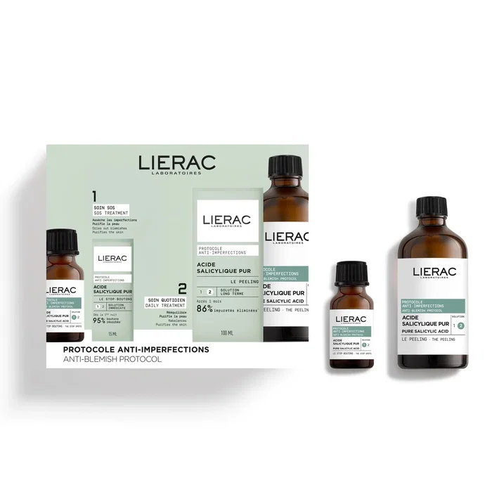 Lierac Protocolo Anti-Imperfecciones Stop Spots 15 ml + Peeling 100 ml