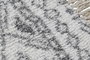 DKD Home Decor Alfombra Boho Blanco Negro 50 x 1 x 80 cm Algodón Polyester Baño Flecos