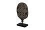 DKD Home Decor Figura Máscara Tribal en Suar y Hierro