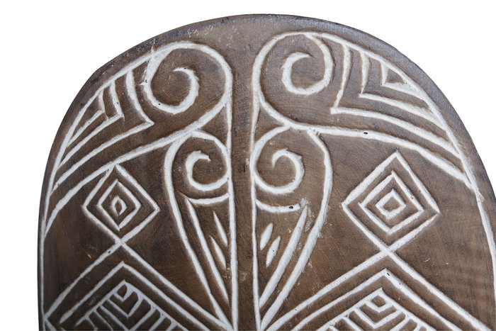 DKD Home Decor Figura Máscara Tribal en Suar y Hierro DKD Home Decor Figura Máscara Tribal en Suar y Hierro