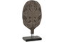 DKD Home Decor Figura Máscara Tribal en Suar y Hierro