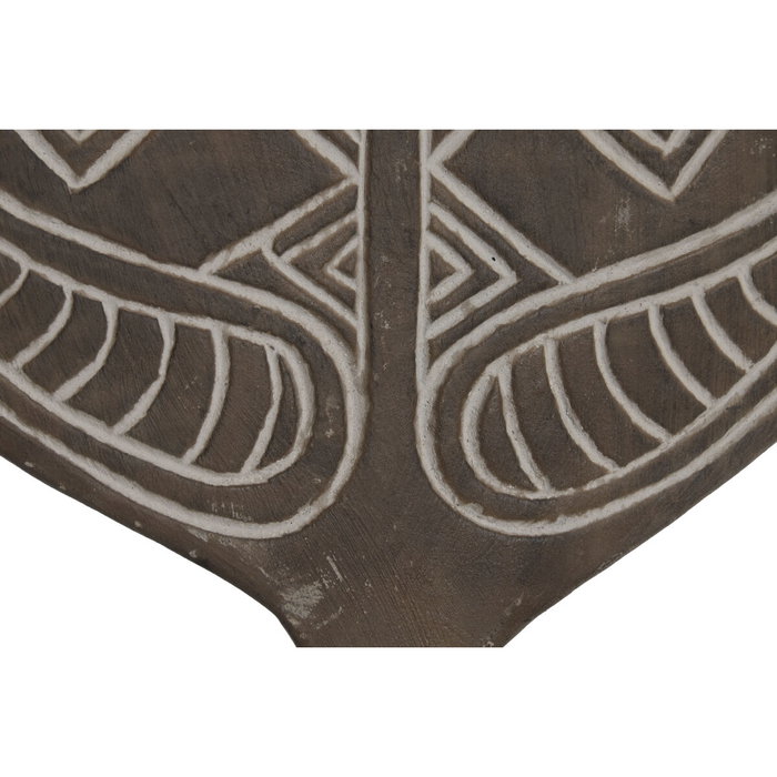 DKD Home Decor Figura Máscara Tribal en Suar y Hierro DKD Home Decor Figura Máscara Tribal en Suar y Hierro