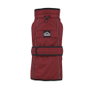 Nayeco Tormenta Perfecta Impermeable con Forro Polar Sin Patas para Perros Rojo 25 cm