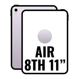 Apple iPad Air 11" (8ª generación) con Wi-Fi + Cellular 5G, Chip M4, 128 GB de Almacenamiento, Color Púrpura - MH7C4TY/A