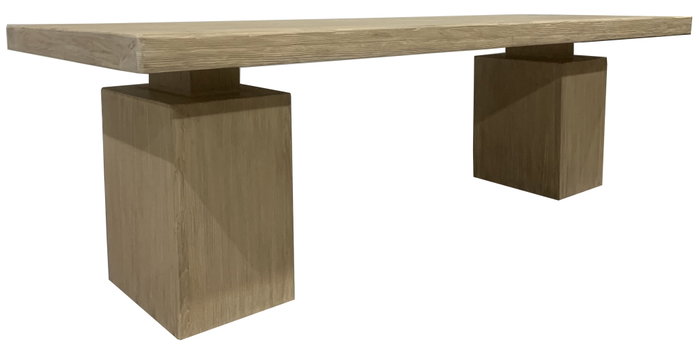 DKD Home Decor Mesa de Comedor Olmo Macizo 244x102x76