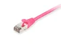 EQUIP Patchkabel Cat6 S/FTP 0,5m Rosa