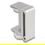 DeLOCK Soporte para Auriculares Ajustable para Mesa, Aluminio Plata, 83x123x30 mm, Cualquier Marca