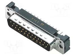 HARTING Conector D-Sub 25 pines hembra recto IDC