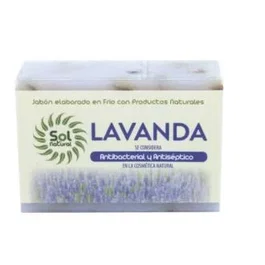 SOLNATURAL Jabon En Pastilla De Lavanda 100Gr.