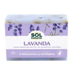 SOLNATURAL Jabon En Pastilla De Lavanda 100Gr.