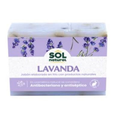 SOLNATURAL Jabon En Pastilla De Lavanda 100Gr. SOLNATURAL Jabon En Pastilla De Lavanda 100Gr.