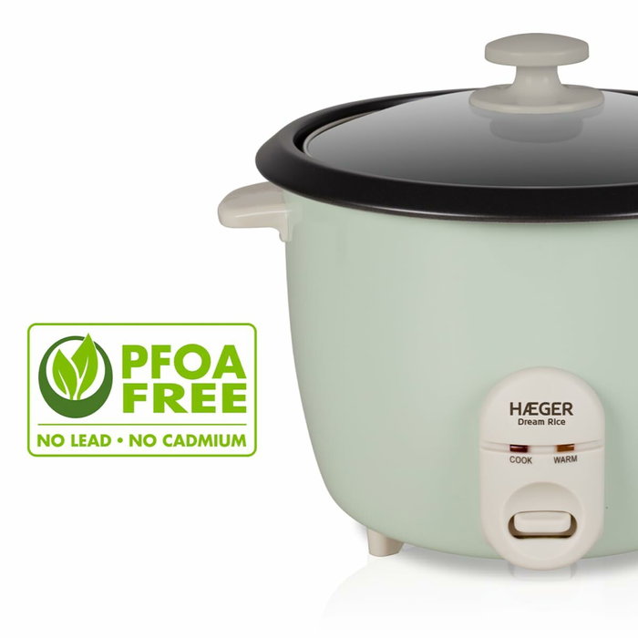 Haeger Dream Rice Arrocera Eléctrica de Acero